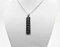 Buddhism Om Mani Padme Hum Tag pendant Necklace