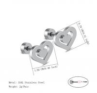 Double Heart Earrings