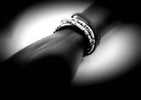Wrap Around Double Layer Snakeskin Inspirational Bracelet
