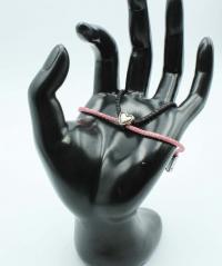 Heart Double layer Mesh Chain Bracelet