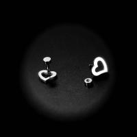Heart Earrings in Stainless Steel