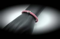 Pink Stingray Heart Of Steel Bracelet