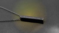 Ingot Bar Special Friend Necklace