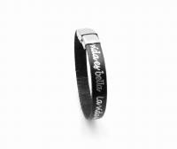 La Vida Es Bella (Life is Beautiful) Leather Bracelet