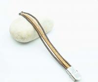 Inspirational Mantra Bracelet Triple Layer "Wish Dream Believe"