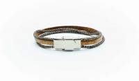 Inspirational Mantra Bracelet Triple Layer "Wish Dream Believe"