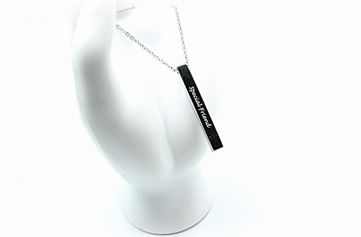 Ingot Bar Special Friend Necklace