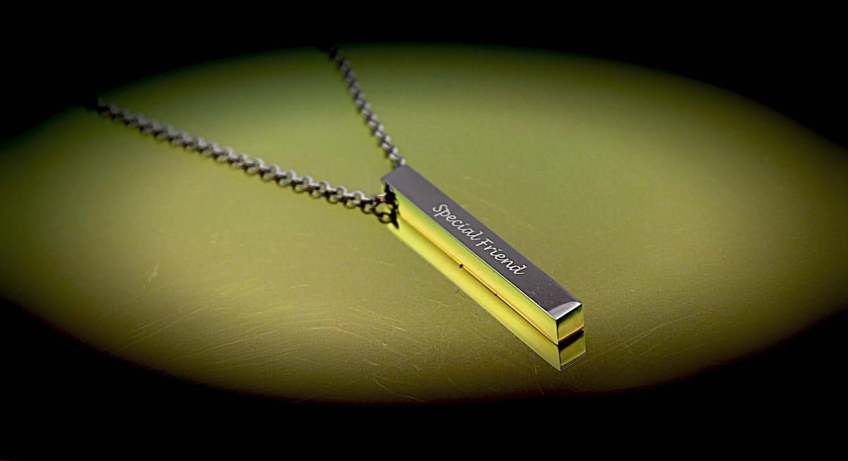 Ingot Bar Special Friend Necklace